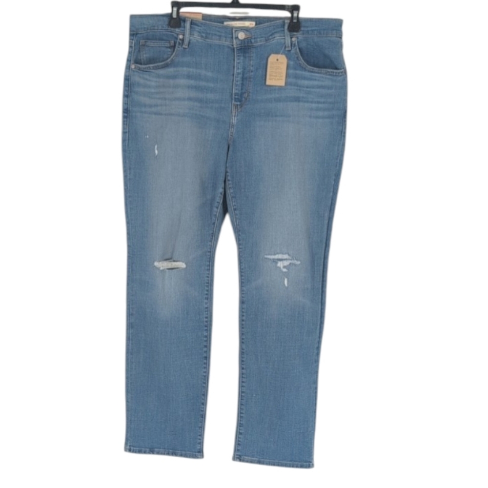 Size 18W Levi Strauss & Company 724 High Rise Straight Leg Jeans  NWT !